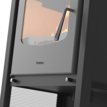 HS FLAMINGO krbová kamna STAVANGER - černá/šedá