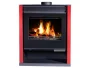 VICTORIA krbová kamna RUBIN Lux - červená
