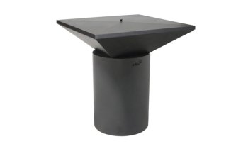 ARTISS Zahradní gril G6 Grafit s deskou z uhlíkové oceli