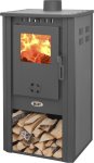 Krbová kamna BLIST ATENE S, 7,5 kW, antracit