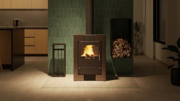 HS FLAMINGO krbová kamna ESPO I - hnědá
