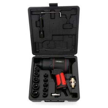 Kraft&Dele KD1433 pneumatický utahovák 1200Nm, příslušenství + kufr