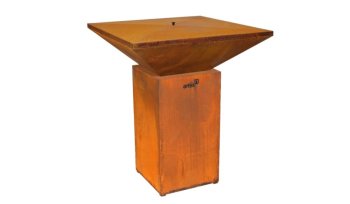 ARTISS Zahradní gril G7 Corten s deskou z nerezové potravinářské oceli