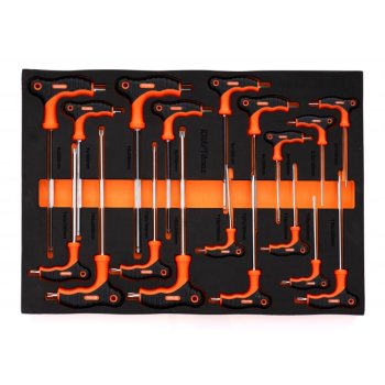 Kraft&Dele KD1067 Dílenský vozík s nářadím 258 ks