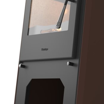 HS FLAMINGO krbová kamna ESPO III hnědá sametová