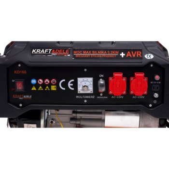 Kraft&Dele elektrocentrála 3500W 12/230V KD160 II. Jakost