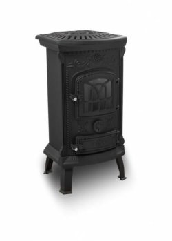 Krbová kamna NORDflam VERDO, 7 kW, černá