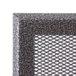 Krbová mřížka 10x20 cm, PREMIUM staré stříbro