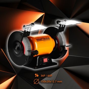 Kraft&Dele KD565 dvoukotoučová bruska 1,7kW 150mm