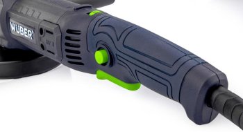 WUBER Úhlová bruska 1600W 125mm + 10 kotoučů W27474