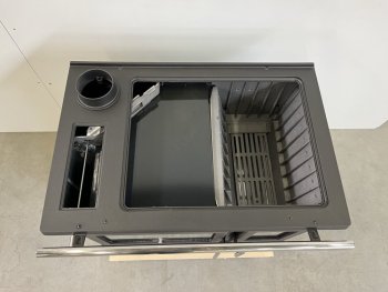 PLAMEN krbová kamna SLAVONAC N pravý - černý