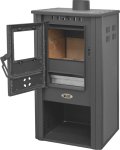 Krbová kamna BLIST ATENE S, 7,5 kW, antracit