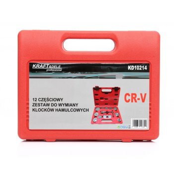 Kraft&Dele KD10214 sada nářadí na výměnu brzdových destiček 12dílů