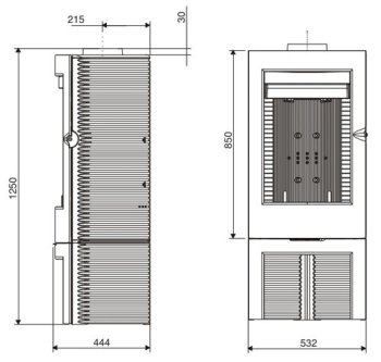 INVICTA krbová kamna ARGOS antracit 9151-44