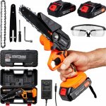 Aku řetězová pila Kraft&Dele KD10626, 19 cm, 21 V, 1500 mAh