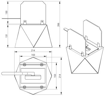 UNIFLAM biokrb VIVI bílý mat