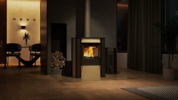 HS FLAMINGO krbová kamna AMOS - krémová