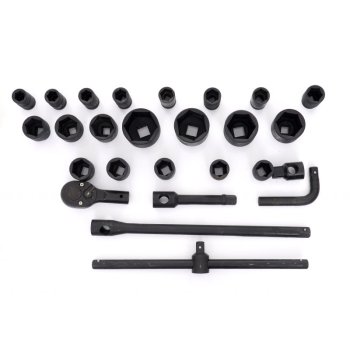 Kraft&Dele KD11758 Nástrčné rázové hlavice 3/4" 6-ti hran 26 ks