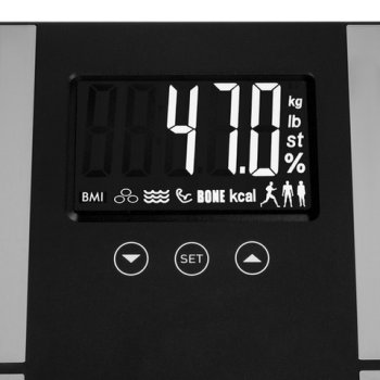 RUHHY 24638 LCD analytická koupelnová váha