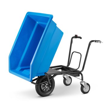 Higher KEA-230 Elektrické kolečko s plastovou korbou 300 L / 300 kg