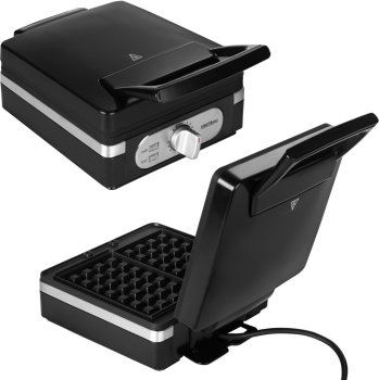 Vaflovač KRAFT&DELE KD4100, 2000 W, 3 stupně regulace teploty