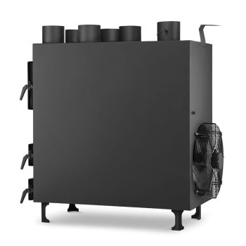 HIGHER horkovzdušná kamna a kotel na tuhá paliva PN5 - 50kW