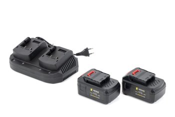 4GARDEN akumulátorová sekačka na trávu 34cm + 2x 20V baterie AM3422S