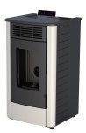 Peletová kamna Bronpi RITA, 8 kW, slonovina