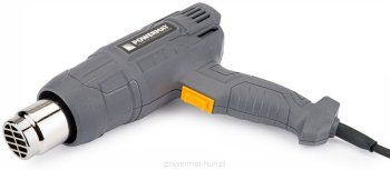 POWERMAT PM-OP-2000MN Horkovzdušná pistole 2000W 350/600°C 4 nástavce