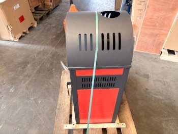 BLIST krbová kamna VIENNA - červená (II. jakost)