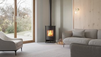 HS FLAMINGO krbová kamna MASTERFLAMME Piccolo I - černá