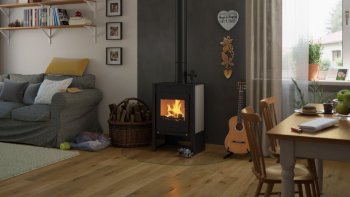 HS FLAMINGO krbová kamna KUALA - krémová