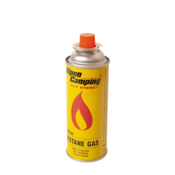 Plynová kartuše do plynových vařičů ALPEN CAMPING IK004, 400 ml