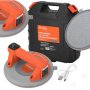 Akumulátorová přísavka KRAFT&DELE KD11964, 200 mm, 200 kg, USB-C