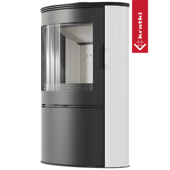 KRATKI krbová kamna KOZA AB S/2 smetanová