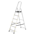 Schůdky pro domácnost HIGHER I-1916, 5+1, pracovní výška 319 cm