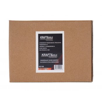 Kraft&Dele KD1195 rohová tesařská svorka 90°