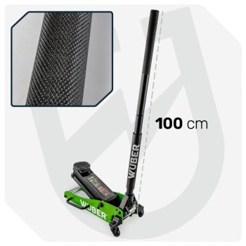 WUBER W22025 Nízkoprofilový hydraulický zvedák pojizdný 1,5T 90-365 mm