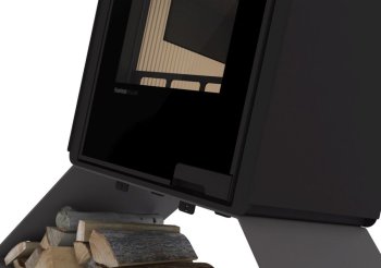 HS FLAMINGO krbová kamna DELUXE SENAI - šedá