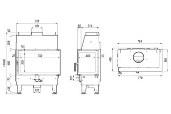 Krbová vložka DEFRO HOME IMPULS ME BL