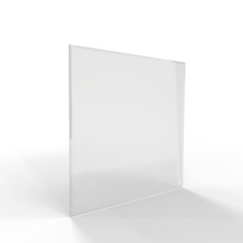 Sklo pod kamna - FLAMINGO Čtverec 1200x1200 mm, fazeta / 6 mm