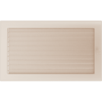 Krbová mřížka 22x37 BASIC krémová s žaluzií (VÝPRODEJ)