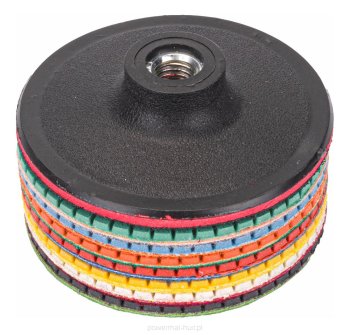 POWERMAT PM-DPP-100TM Sada brusných diamantových kotoučů 100x15mm