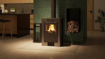 HS FLAMINGO krbová kamna ESPO I - šedá