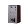 HS FLAMINGO krbová kamna AQUAFLAM VARIO SAPORO 11/5 kW - olivová - elektronická regulace