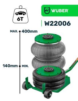 WUBER Pneumatický měchový zvedák 6T W22006