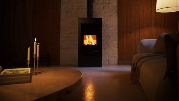 HS FLAMINGO krbová kamna DELUXE SINGA - černá