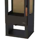 Krbová kamna BRONPI ESTRELLA, 7 kW, antracit