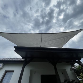 GARDLOV 23162 Stínová plachta 3x2 m šedá