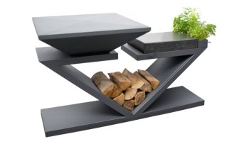 ARTISS Zahradní gril G5 Grafit s deskou z nerezové potravinářské oceli